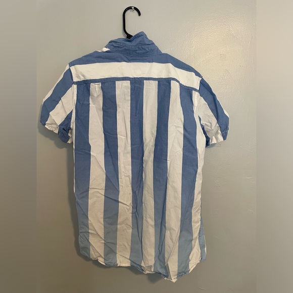 Blue striped button down - Picture 2 of 2